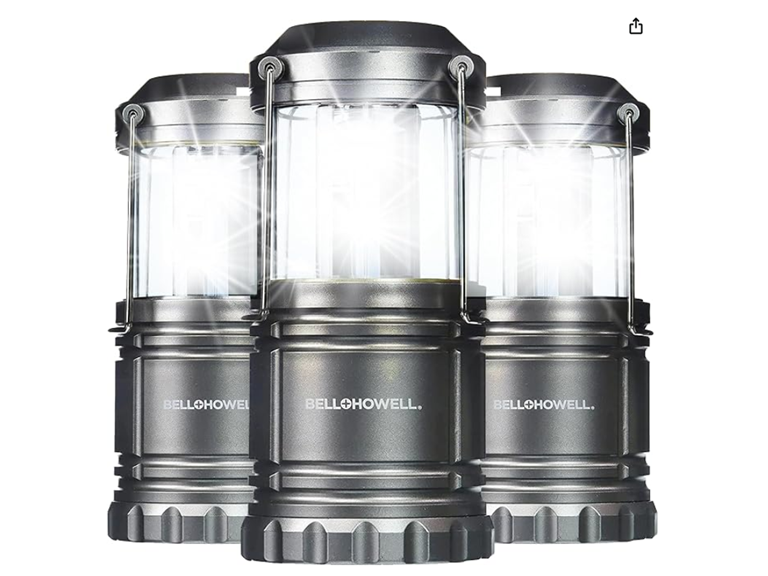 Bell+Howell 3 Pk Multipurpose Camping Lanterns