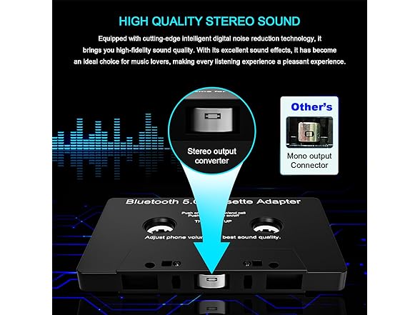 Car Audio Cassette to Aux Adapter