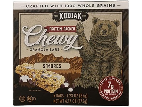 Kodiak S'mores Granola Bars 6.17oz