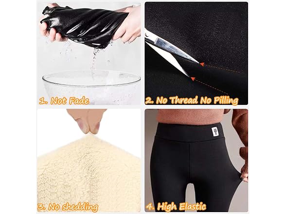 Niyokki Women (M) Winter Fleece Lined Leggings
