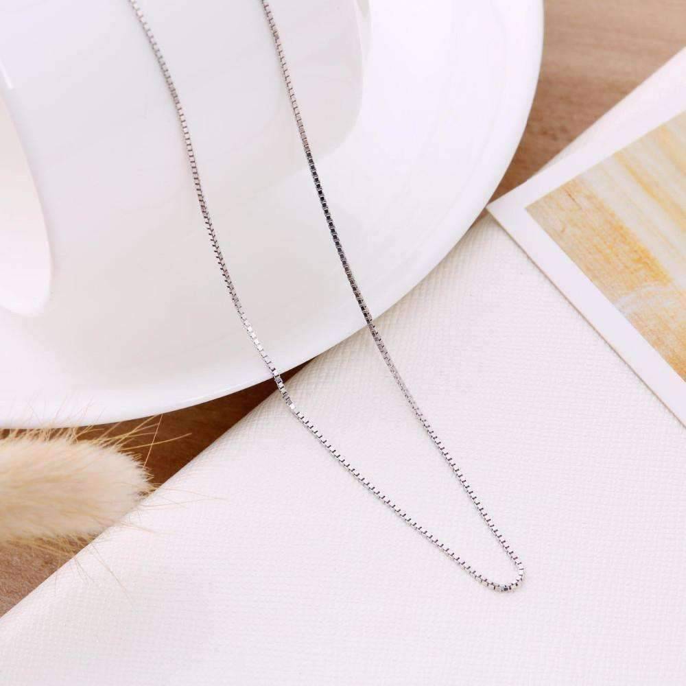 Sterling Silver Box Chain - Gallery 6