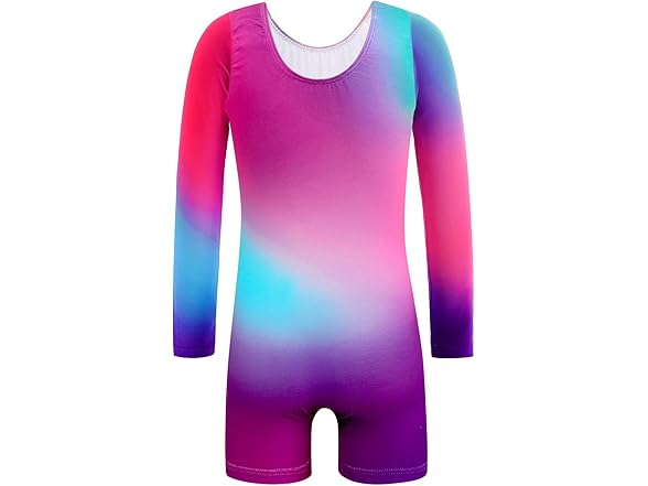 EQSJIU Long Sleeve Gymnastics Leotards