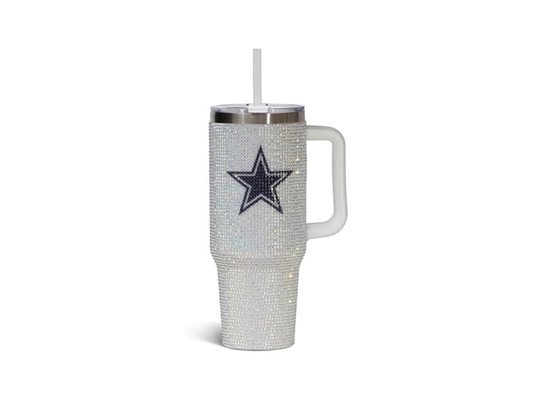 COWBOYS Crystal Steel Tumbler (40oz)