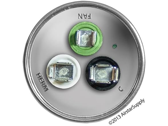 Replacement Round Dual Universal Capacitor