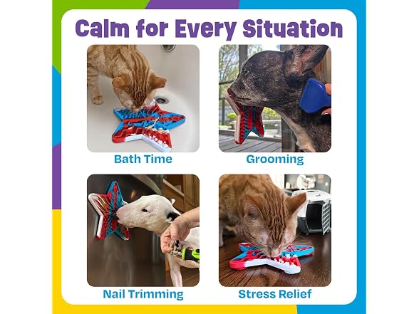 Brightkins Brightkins Stars 'n' Stripes Lick Mat