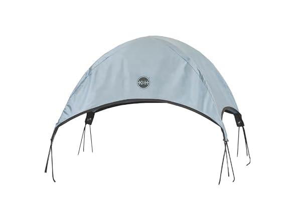 K&H Elevated Dog Cot Canopy, Large Gray