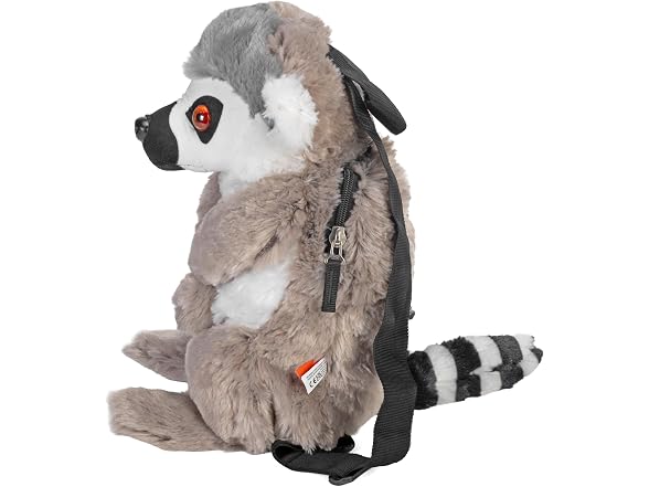 Wild Republic Backpack Ring Tailed Lemur