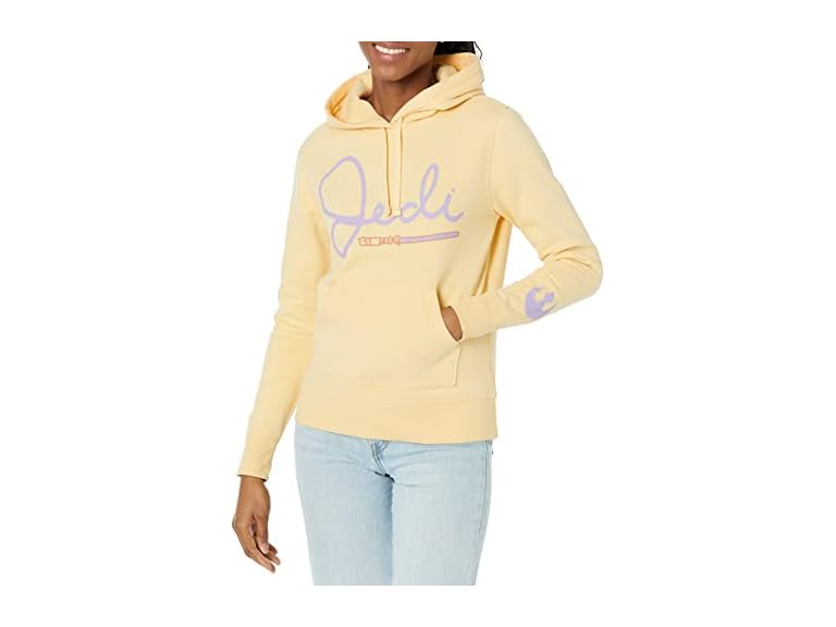 Amazon Essentials Disney | Marvel | Star Wars | Princess Women's Fleece Pullover Hoodie Sweatshirts (Available in Plus Size), Star Wars Jedi, X-Large