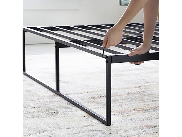 Linenspa Cal King Metal Platform Bed Frame