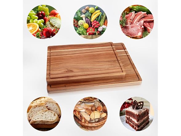 Garvee Large Wood Cutting Board for Kitchen