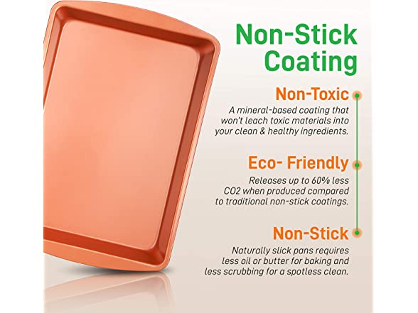 NutriChef 5-Piece Baking Pan Set