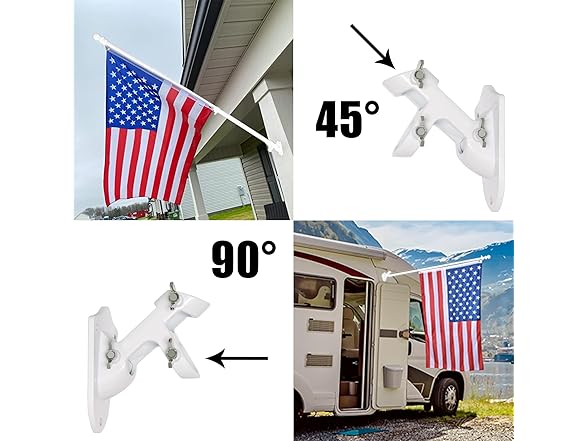 NELXINJO 6FT Flag Pole Kit (Your Choice)