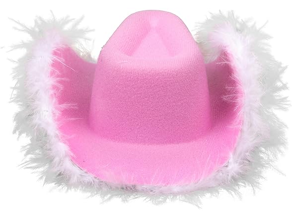 Doggy Parton Pink Cowgirl Hat with Tiara