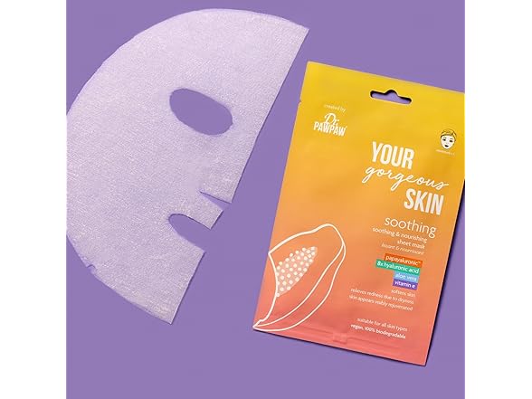 Dr. PawPaw Your Gorgeous Skin Soothing Sheet Mask