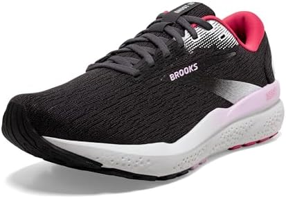 Brooks Ghost 16 Women's Shoes Black/Ebony/Raspberry Size 8