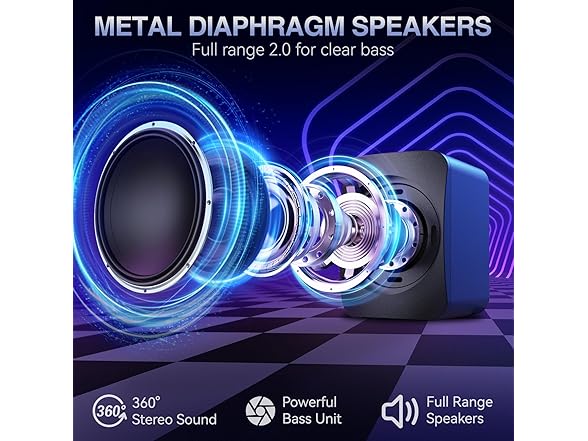 OFFSIR Computer Speakers