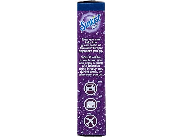 Sunkist Zero Sugar Singles-to-Go
