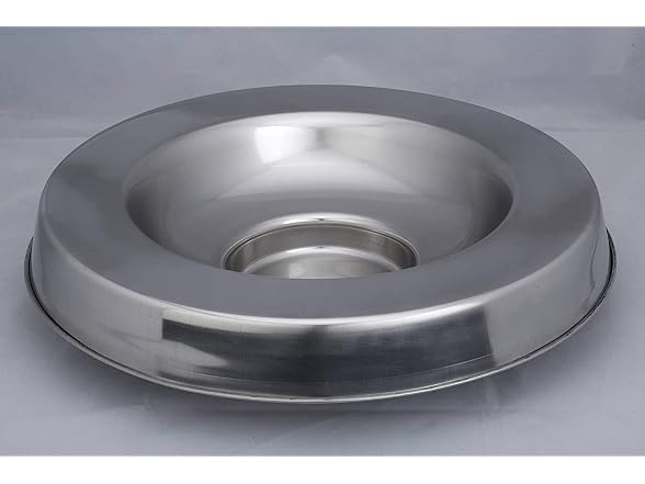 Indipets Heavy Duty Stainless Steel Puppy Saucer w