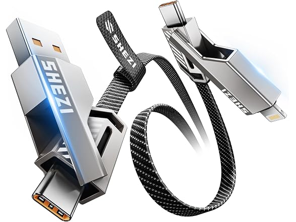 Vexipia 3FT 4 in 1 Charging Cable