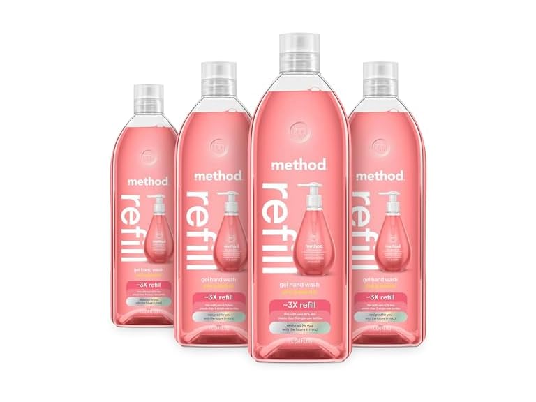 Method Pink Grapefruit Hand Soap Refill 34oz