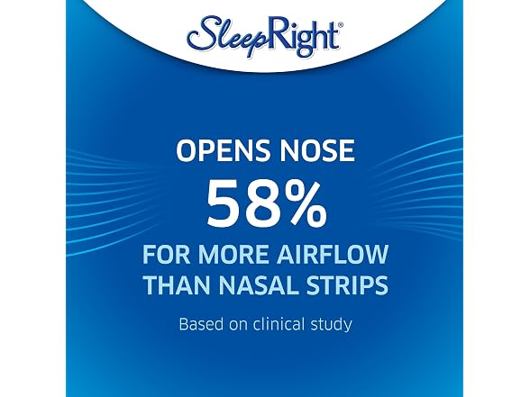 SleepRight Nasal Breathe Aid Comfortable Nasal