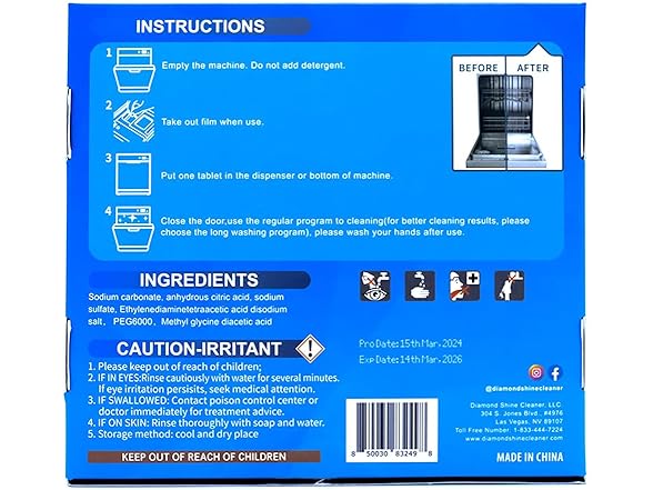 Deep Cleaning Dishwasher Tablets