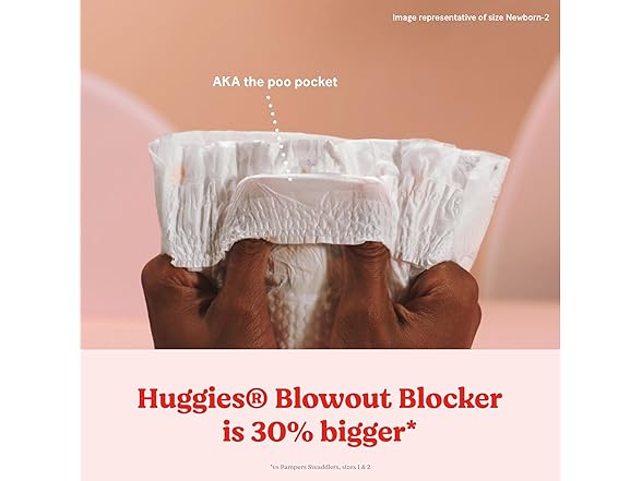Huggies Newborn Diapers, 76ct