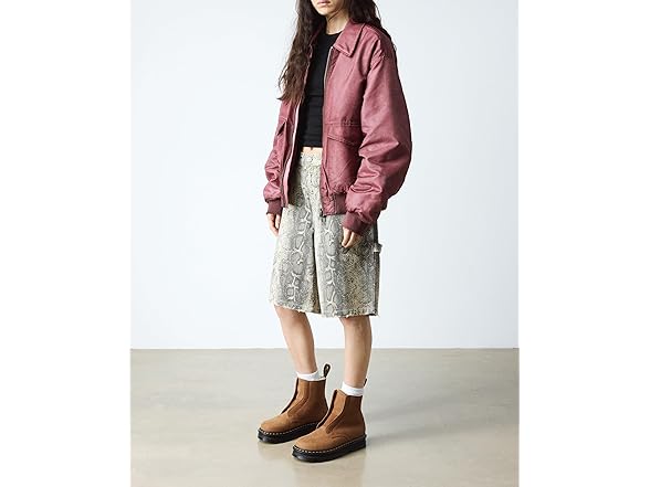 Dr. Martens Unisex Zebzag Laceless Slip On Boots