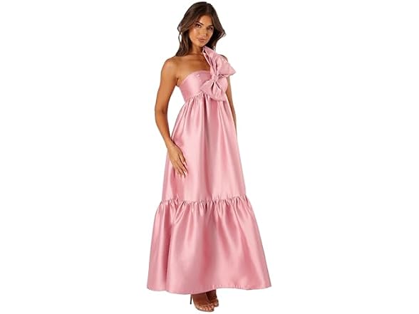 Petal & Pup Women (XL) Betina Bow Front Maxi Dress