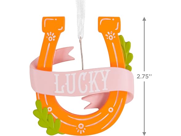 Hallmark Lucky Horseshoe Christmas Ornam
