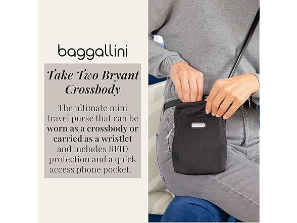 Take Two RFID Bryant Crossbody