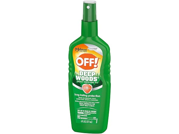 (Pack of 6) OFF Deep Woods Insect Repellent 9 oz