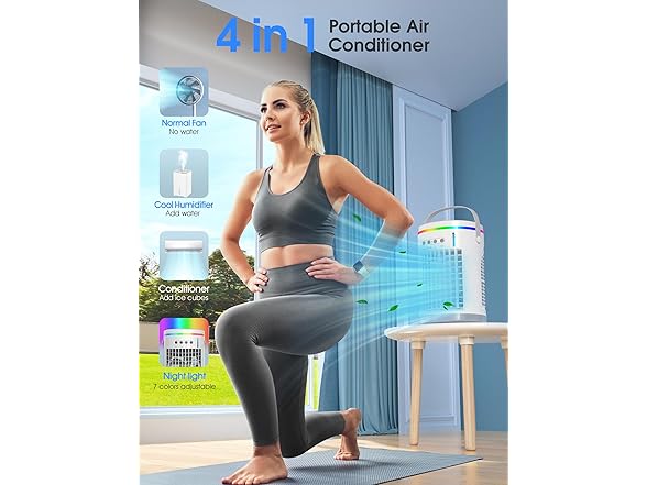 VOSAF BK20PLUS Vosaf Portable Air Conditioners Fan, 3 Speeds