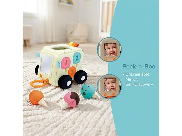 Hape Sensory Scoop Ice Cream Truck