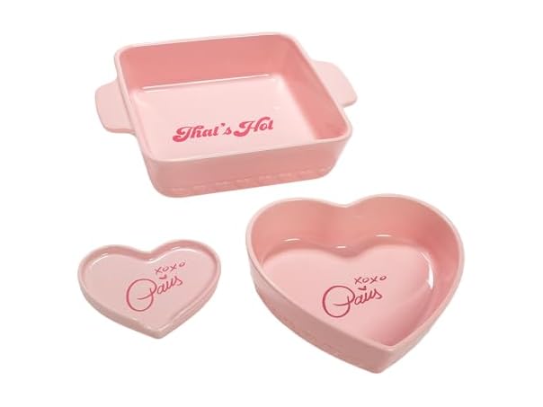 $13.99, Was $49.99, 72% Off! Paris Hilton 3-Piece Ceramic Baker Set dealfomo