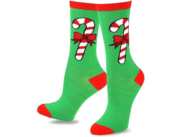 TeeHee Christmas Holiday Fun Crew Socks