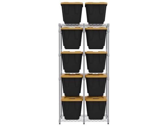 SafeRacks NSF Bin Storage Rack for 12 Gallon Storage Totes