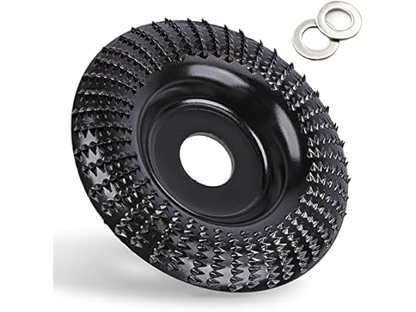 blekoo BLEKOO 4 Silver Angle Grinder Wood Car