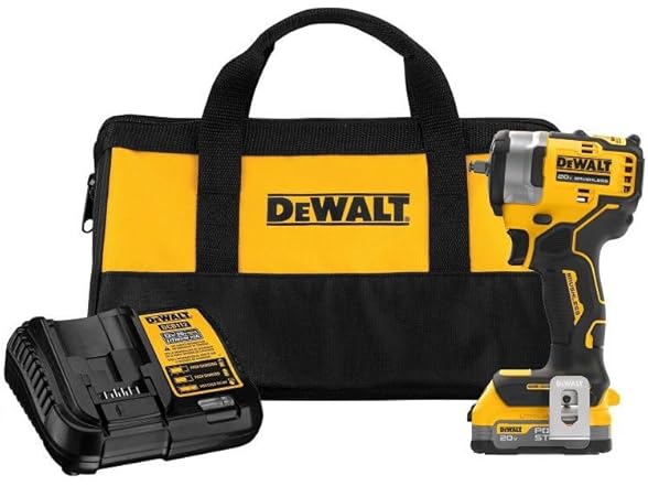 DEWALT DCF913E1 3/8 in Compact Wrench Pstack Kit