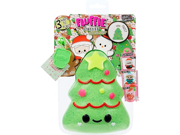 Fluffie Stuffiez Holiday Christmas Tree Small Plush