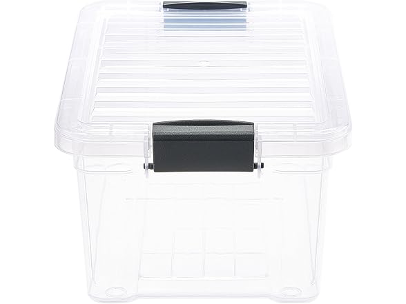 Simplify 3 Piece 3.2LT Clear Storage Container Set