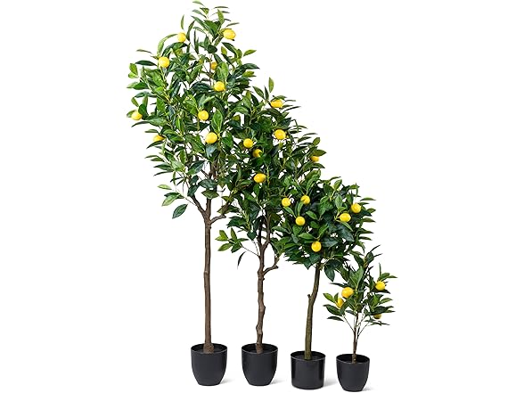 Abbott Collection 3ft Artificial Lemon Topiary