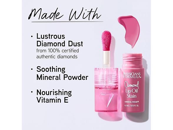 Mineral Wear Diamond Lip Oil Stain