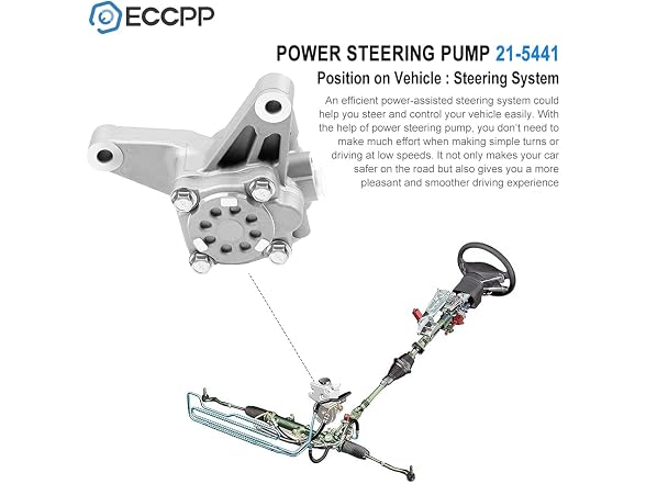 ECCPP Power Steering Pump fit for Acura TL #21-5