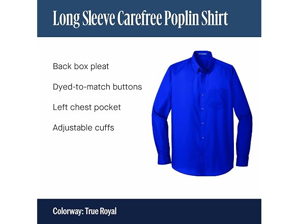 Port Authority Men (XL) Long Sleeve Carefree Shirt