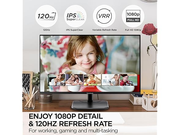 ViewSonic VX2467-MHD-1T-S 24" 1080p Monitor