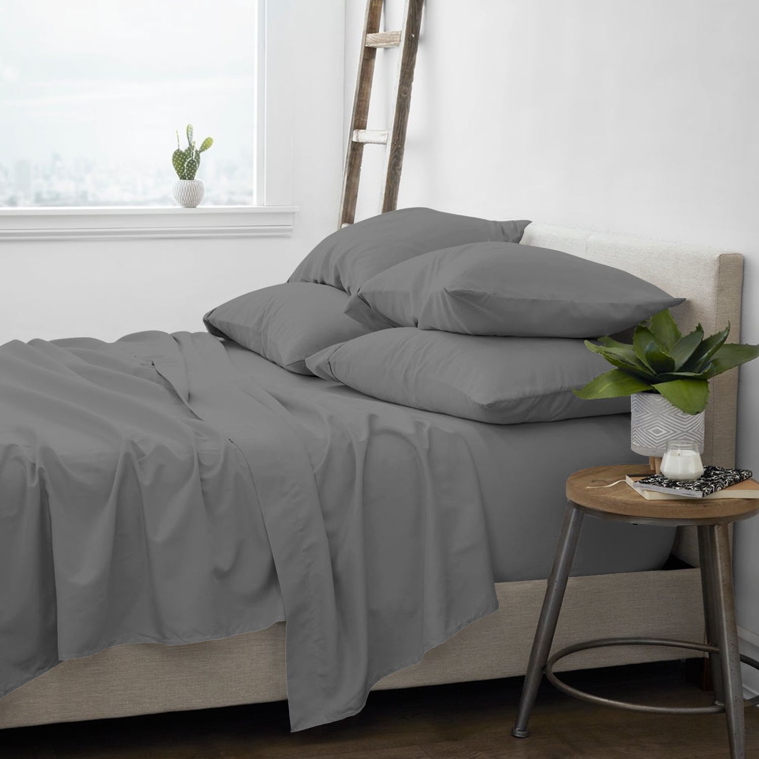 Premium Quality Super Soft Bed Sheet Set - Gallery 35