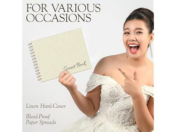 Minicho Guest Book - Simple and Elegant