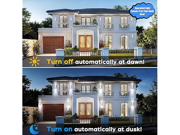 TOBUSA 2Pk Outdoor Wall Sconces- Choose Color