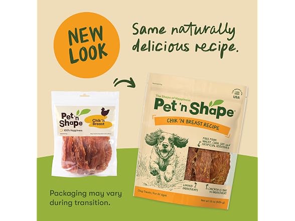 Pet 'n Shape Chicken Breast Jerky, 2 lb